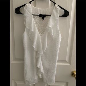 White Dress Tank